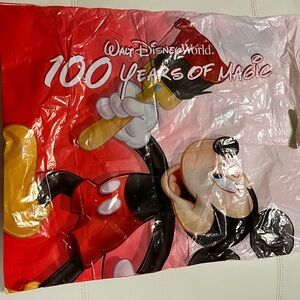Vintage Walt Disney 100 Years of Magic shopping bag.